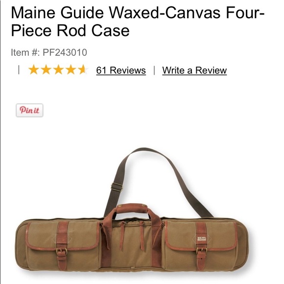 ll bean fly rod case
